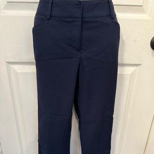 New York & Co Ankle Pant-Navy Blue Size 6